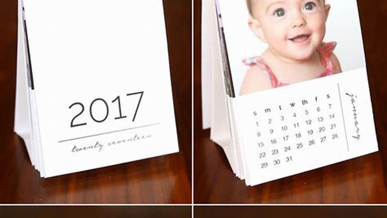 Make Your Own Mini Wall Calendar
