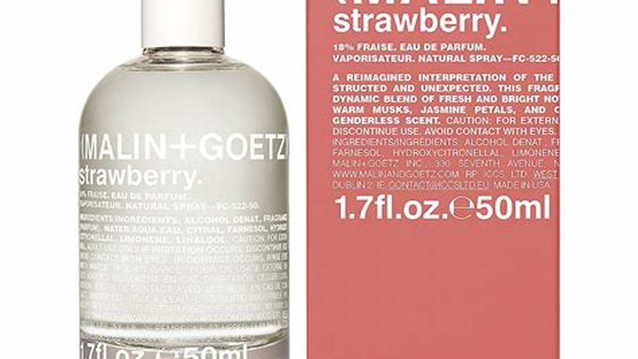 Malin+Goetz Strawberry Eau De Parfum., 2024