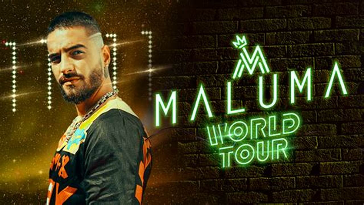 Maluma Tour 2024 Usa