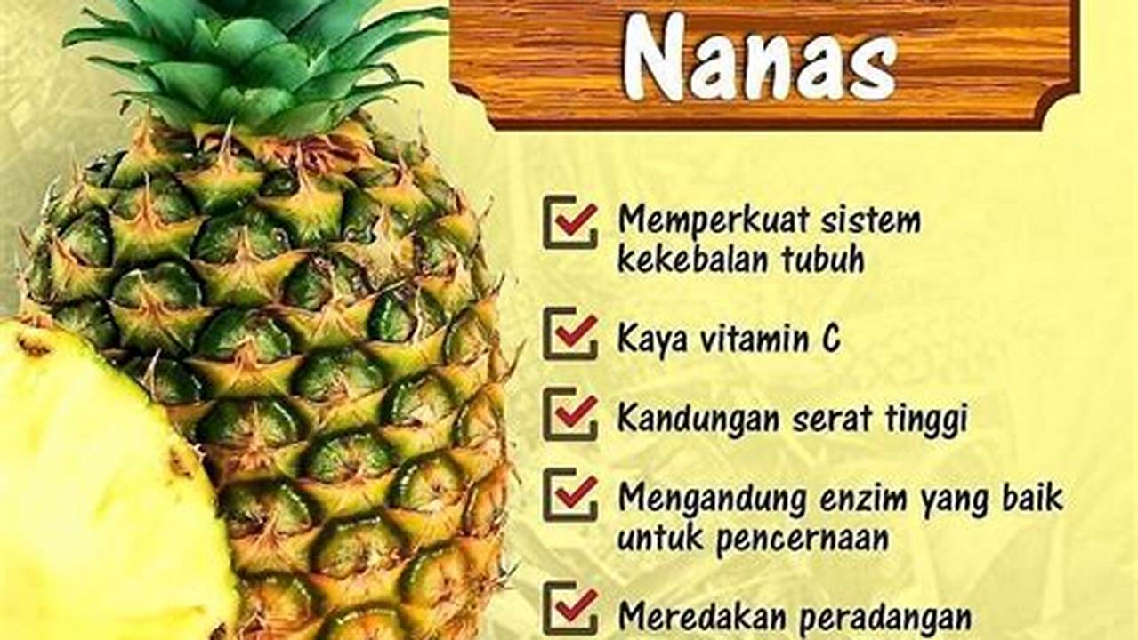 Manfaat Tanaman Nanas Kerang Bagi Kesehatan