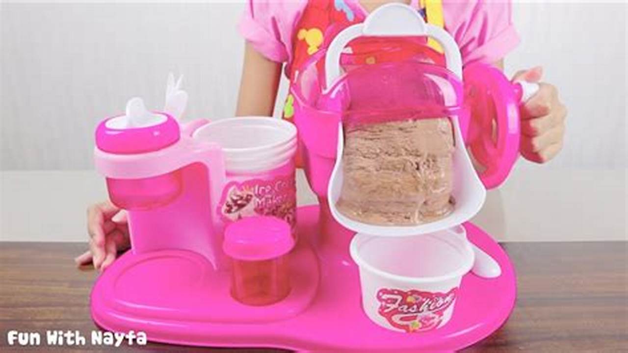 Manfaat Menggunakan Mainan Ice Cream Maker, Resep4-10k