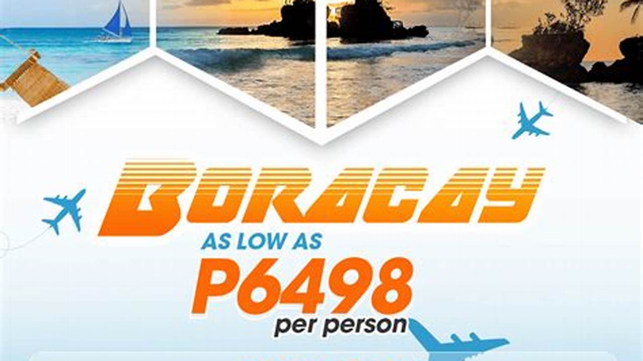 Manila To Boracay Flights Promo 2024