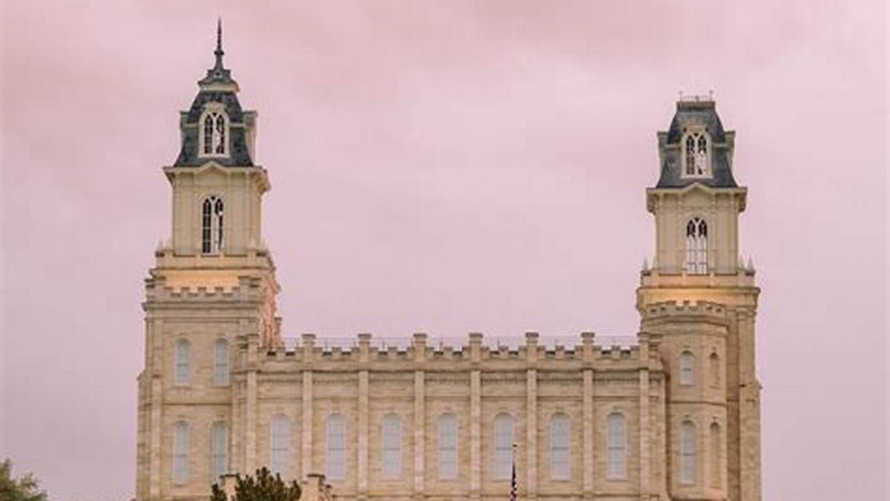 Manti Temple Open House Tickets 2024