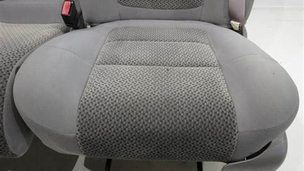 Manually Adjustable Cloth Seats Grace The Lower Trims., 2024