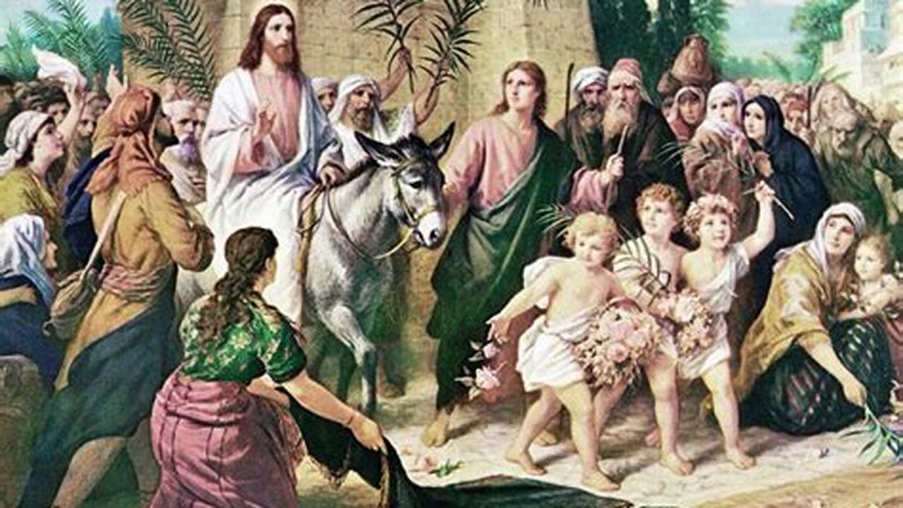 Many Christians In Canada Remember Jesus Christ’s Triumphal Entry Into Jerusalem On Palm Sunday, Which Marks The Beginning Of Holy Week., 2024
