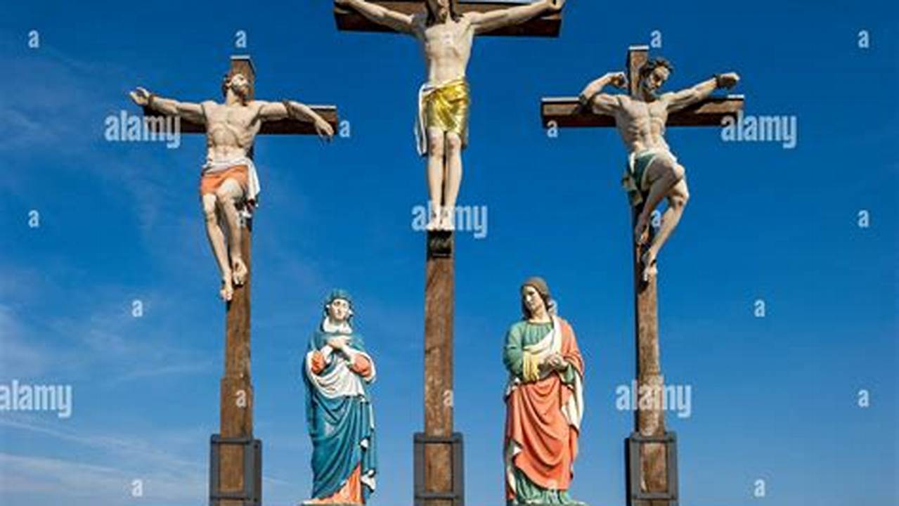 Many People In Germany Mark The Crucifixion Of Jesus By Participating In Church Services And Processions On Good Friday ( Karfreitag ), Which Is Two Days Before Easter Sunday., 2024