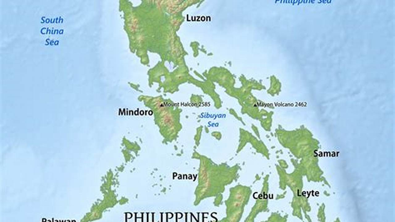 Map Of Asia 2024 Philippines