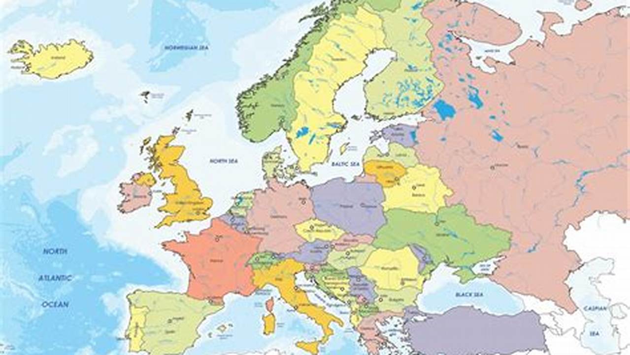 Map Of European Countries 2024 - Dale Mignon
