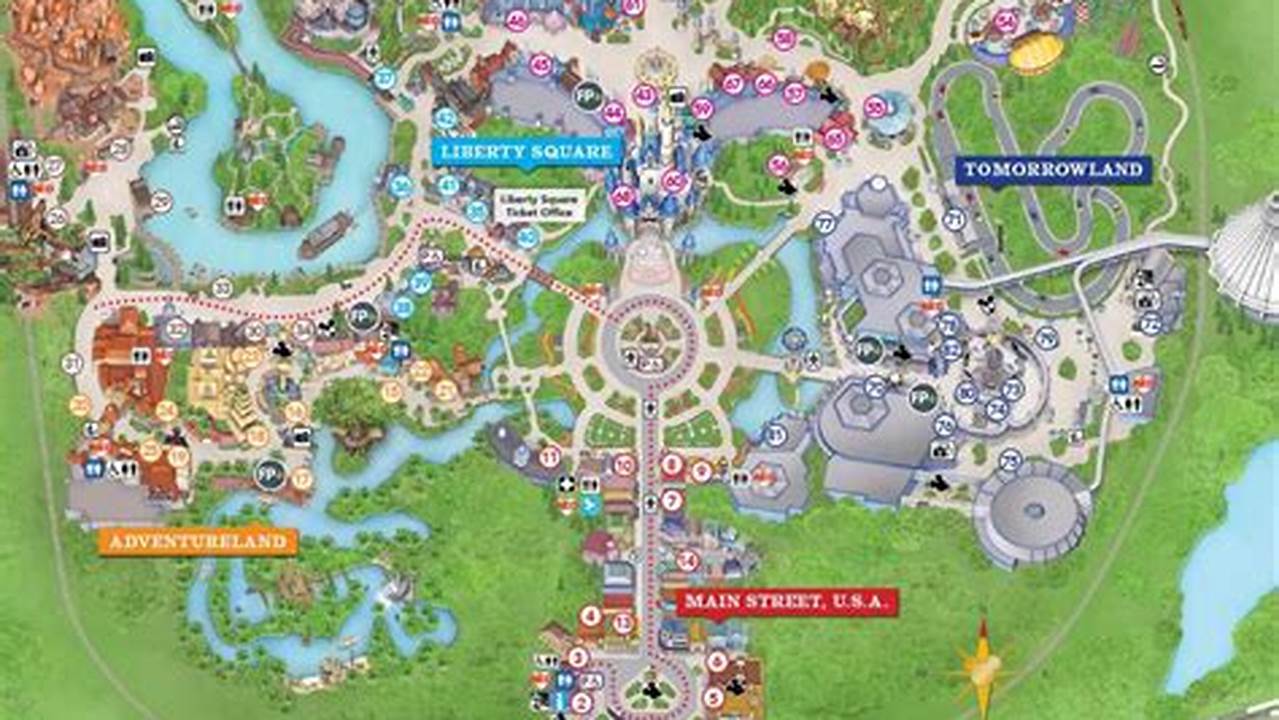 Map Of Magic Kingdom 2024