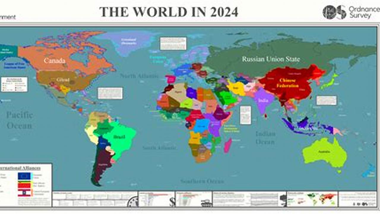 Map Of The World In 2024