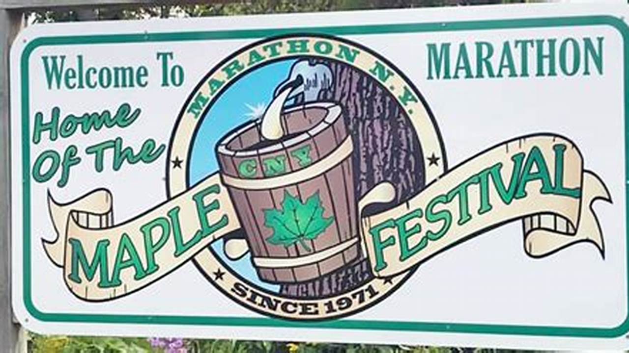 Maple Festival Marathon Ny 2024