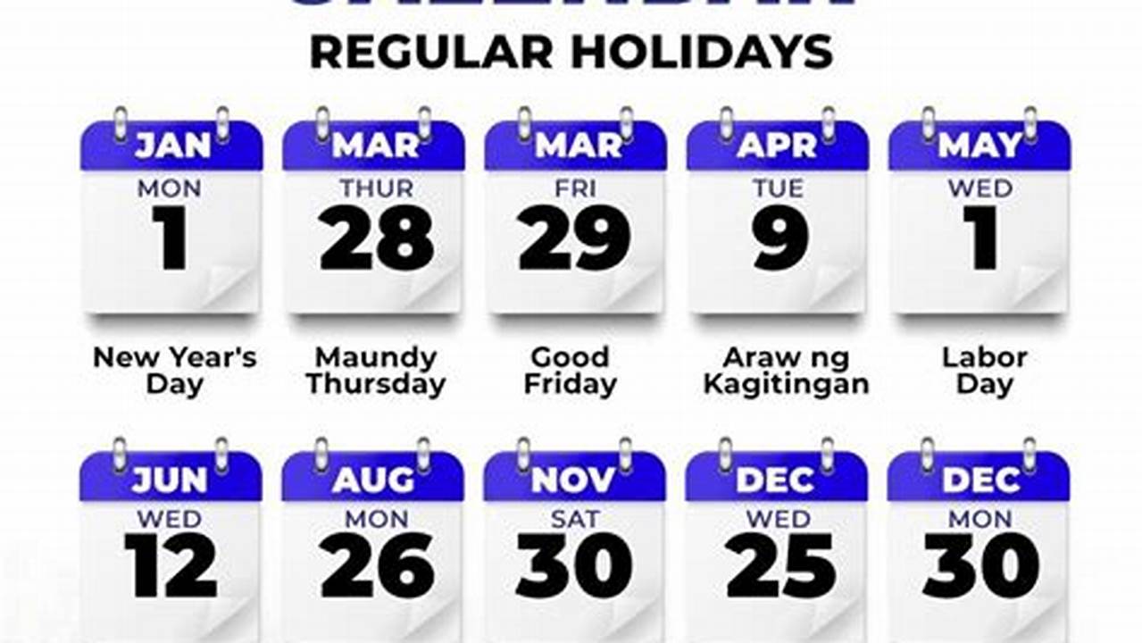 March 11 2024 Holidays Philippines