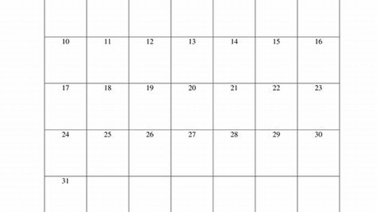 March 2024 Editable Calendar