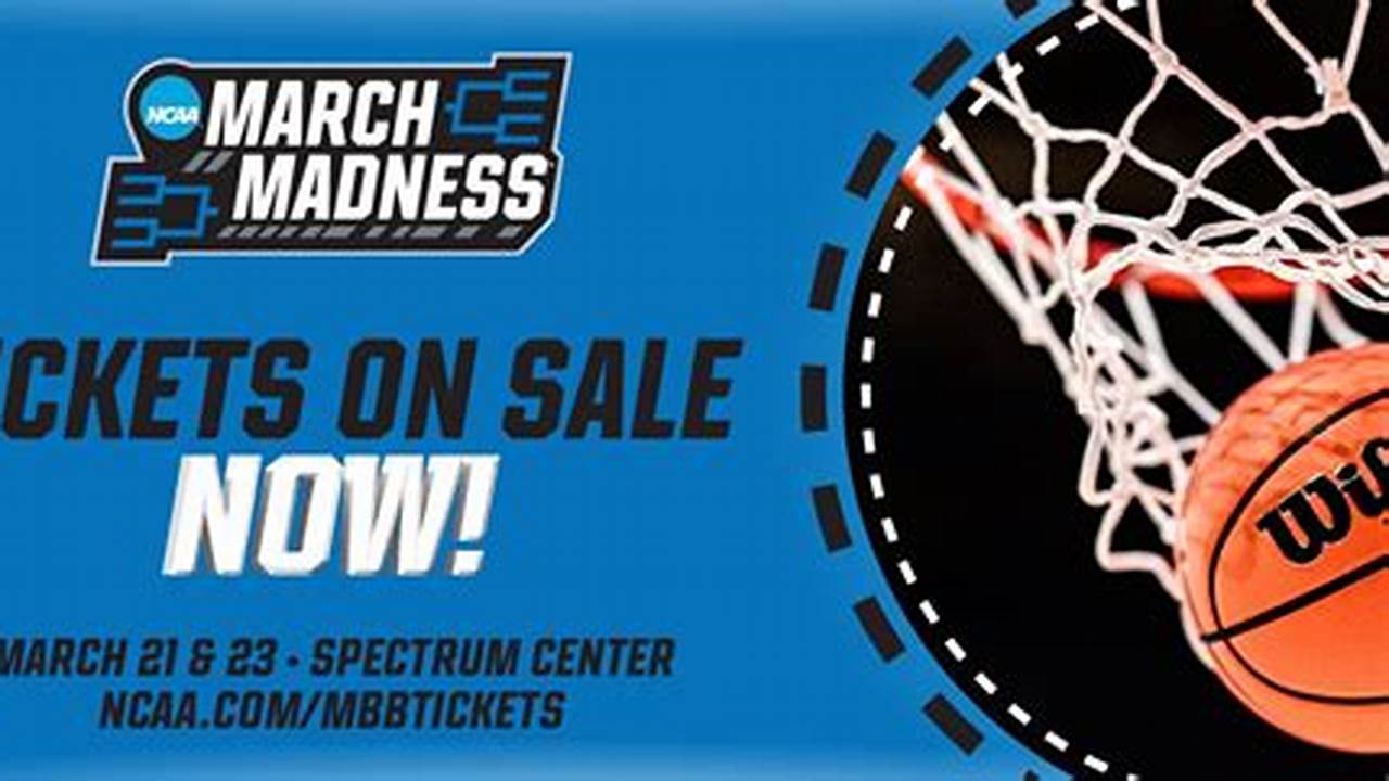 March Madness Is Headed To The Spectrum Center In 2024 For The First And Second Rounds On March 21 And 23., 2024