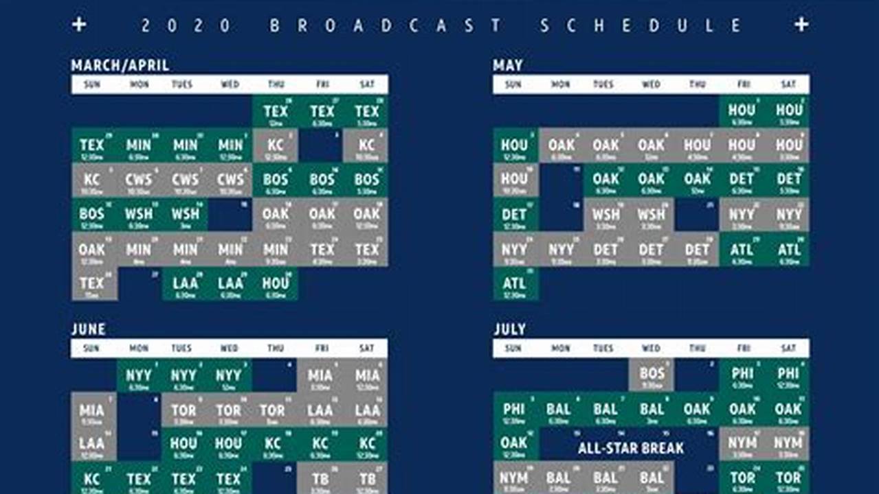 Mariners 2024 Spring Training Schedule