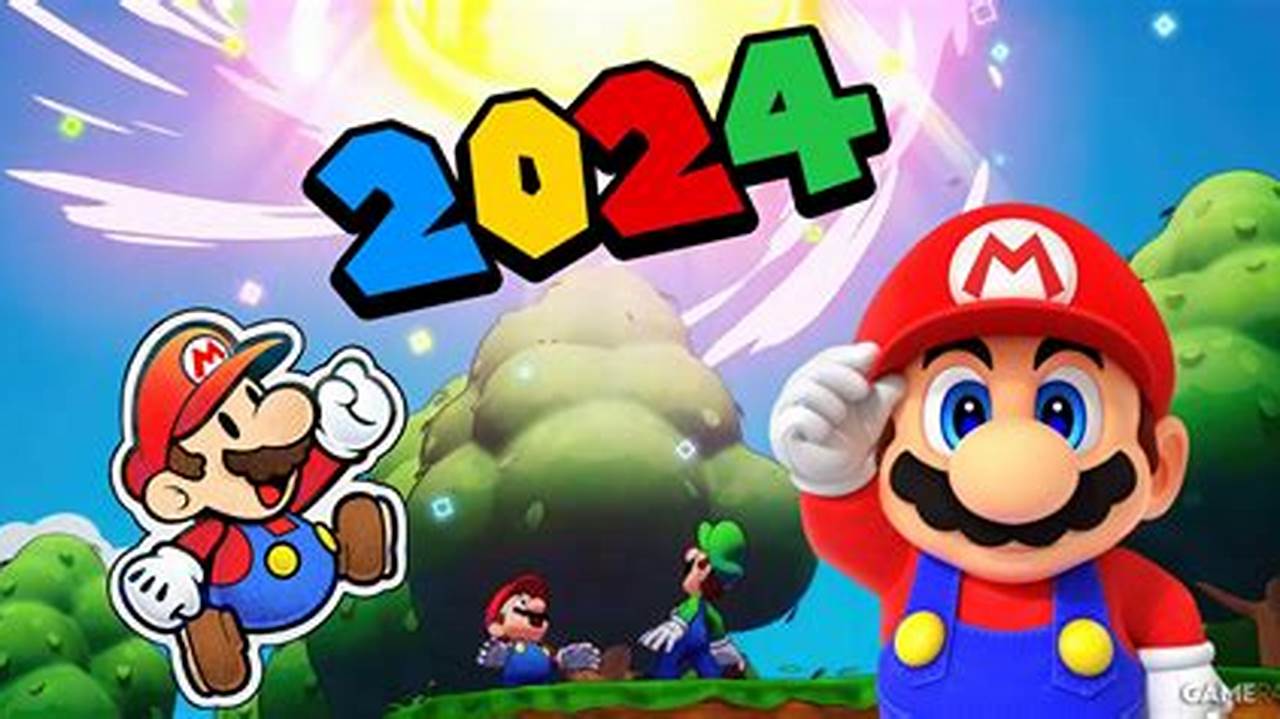 Mario Games Release Dates 2024