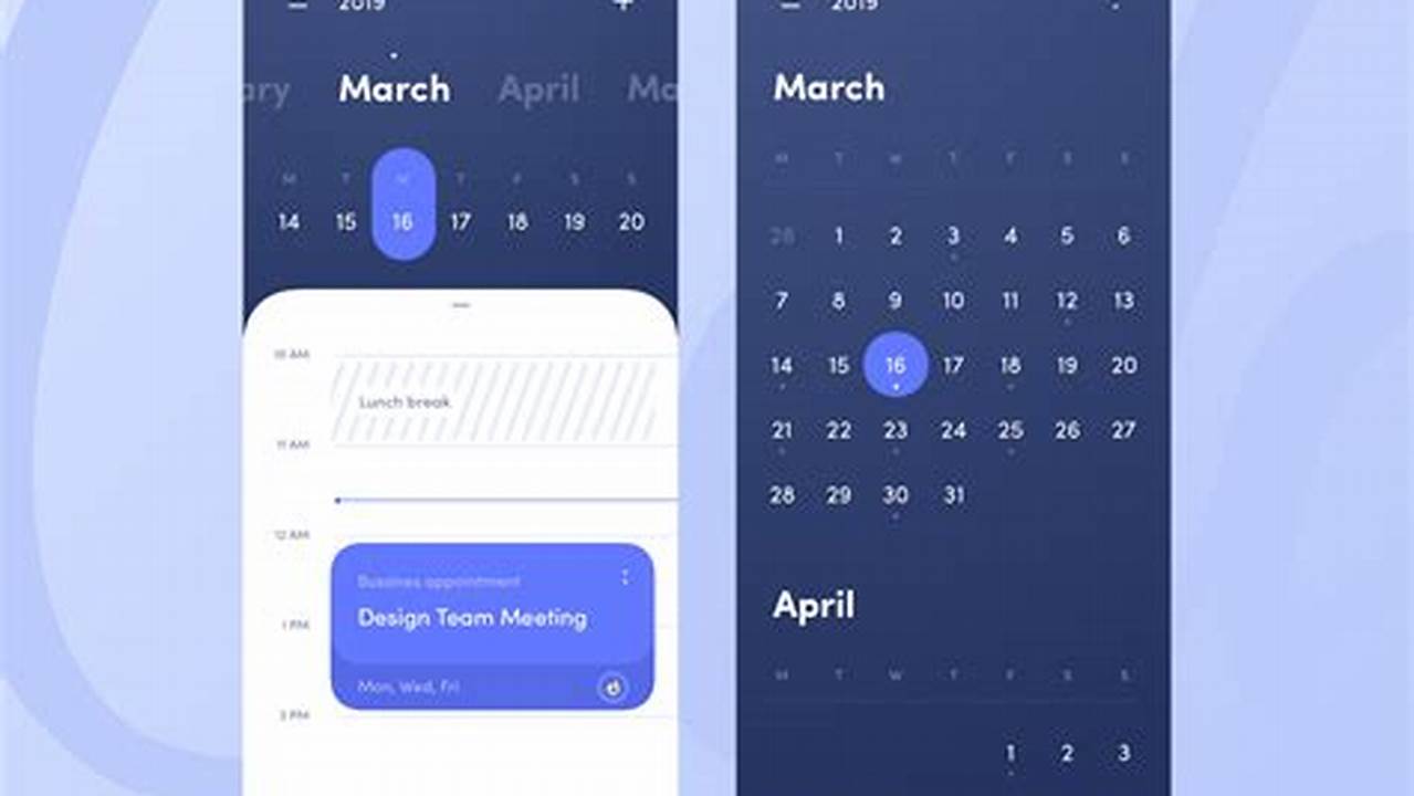 Mark Days On Calendar App