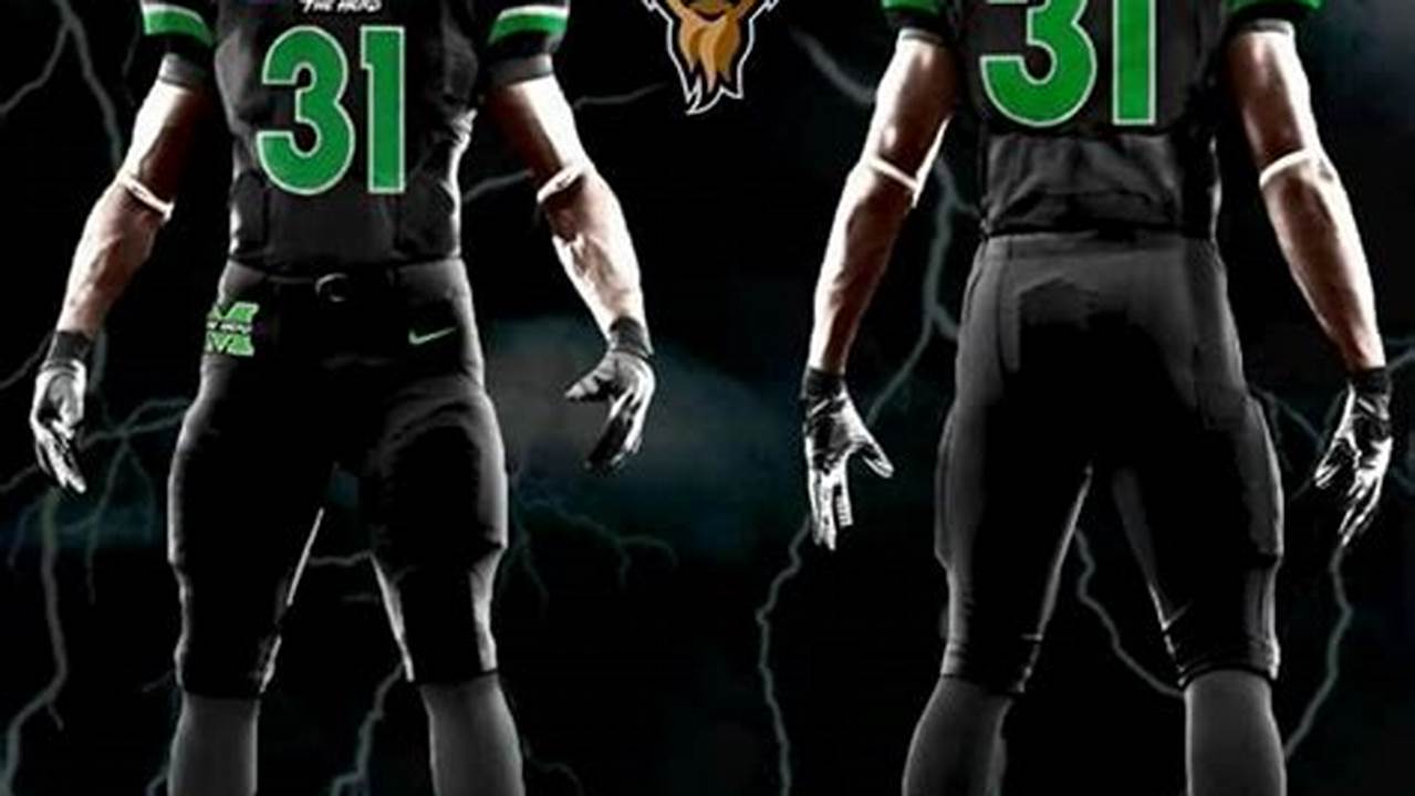 Marshall Football Uniforms 2024