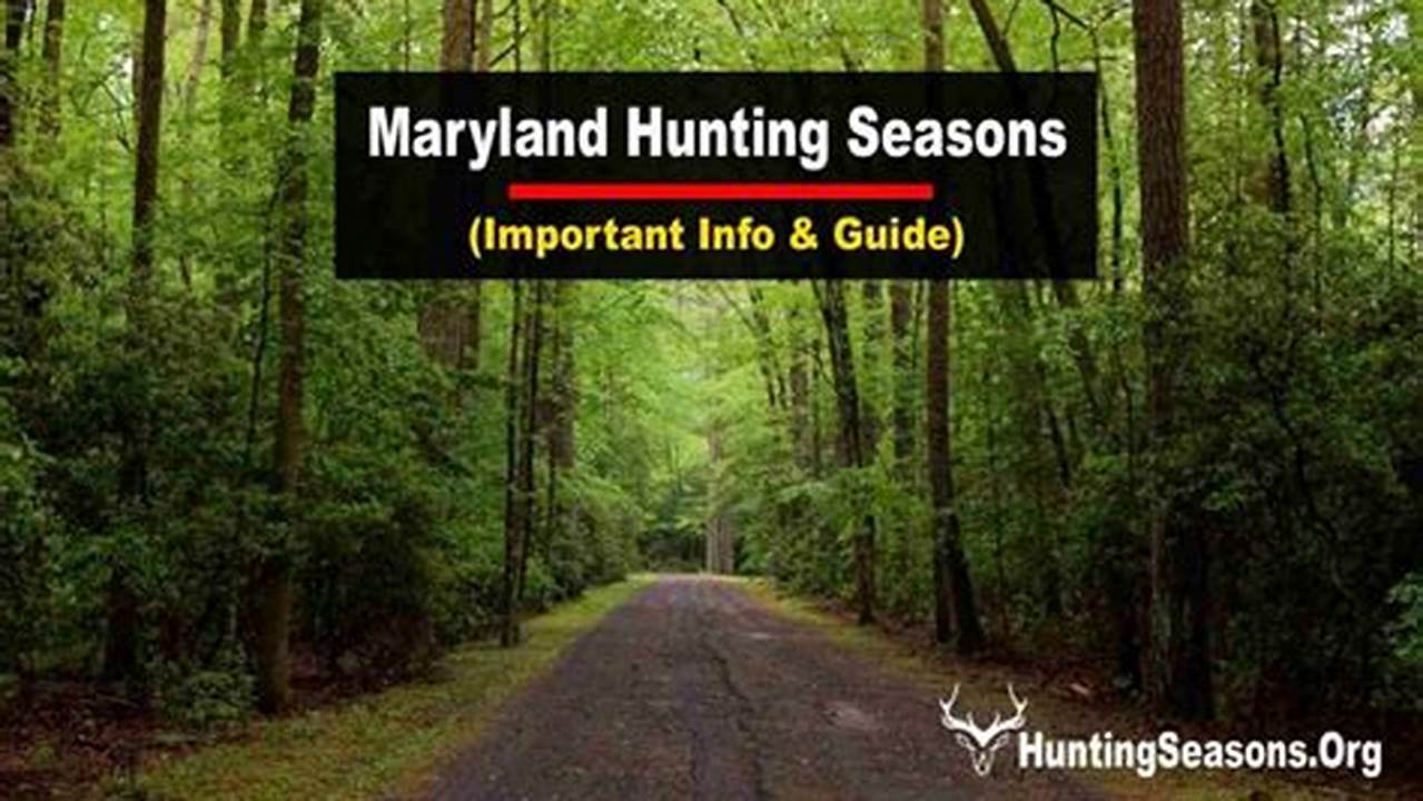 Mass Hunting Seasons 2024 Dates