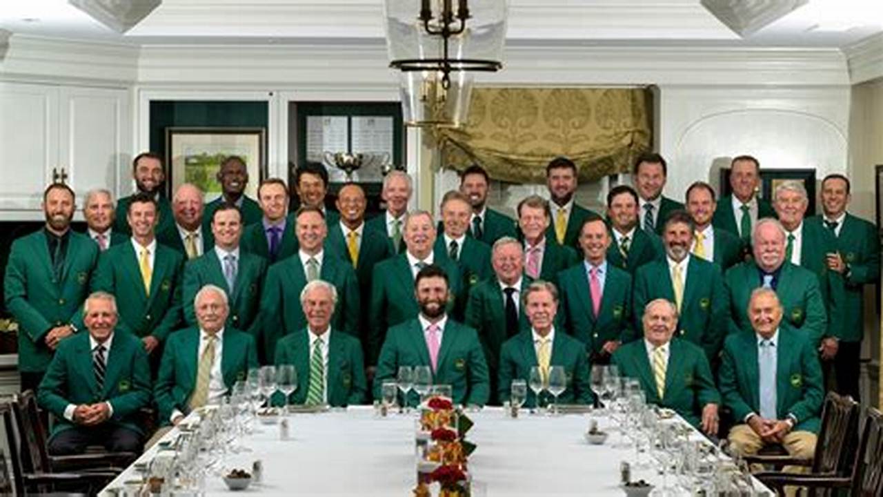 Masters Champion Jon Rahmis Bringing Plenty Of Spanish Flavor To The Masters Club Dinnerfor Champions Next Month, Even Before They., 2024