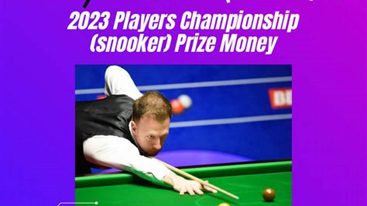 Match Results, Frame Scores, Centuries, Prize Money, Statistics From The 2024 Players Championship Snooker Tournament., 2024