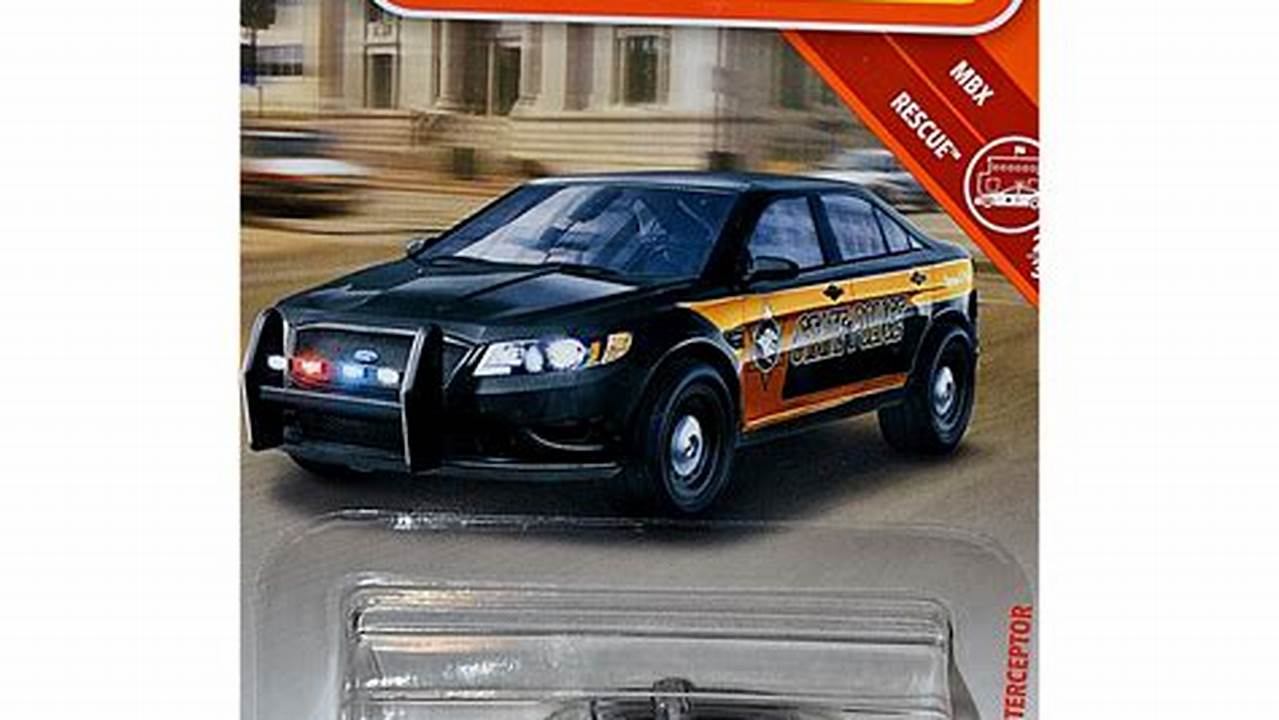Matchbox Police Cars 2024