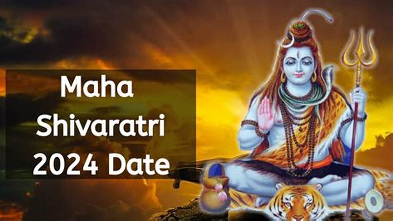 Matha Shivaratri Date In March 2024., 2024