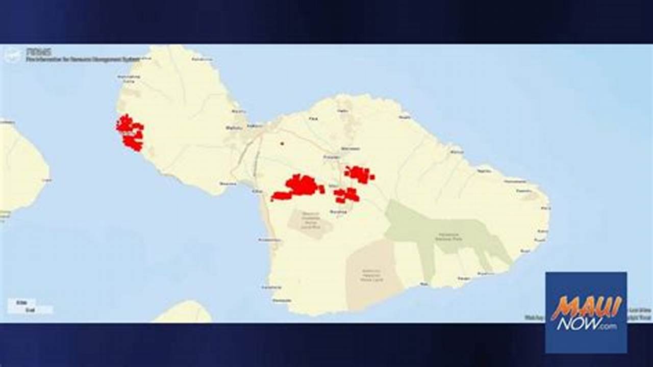 Maui Fire Map 2024