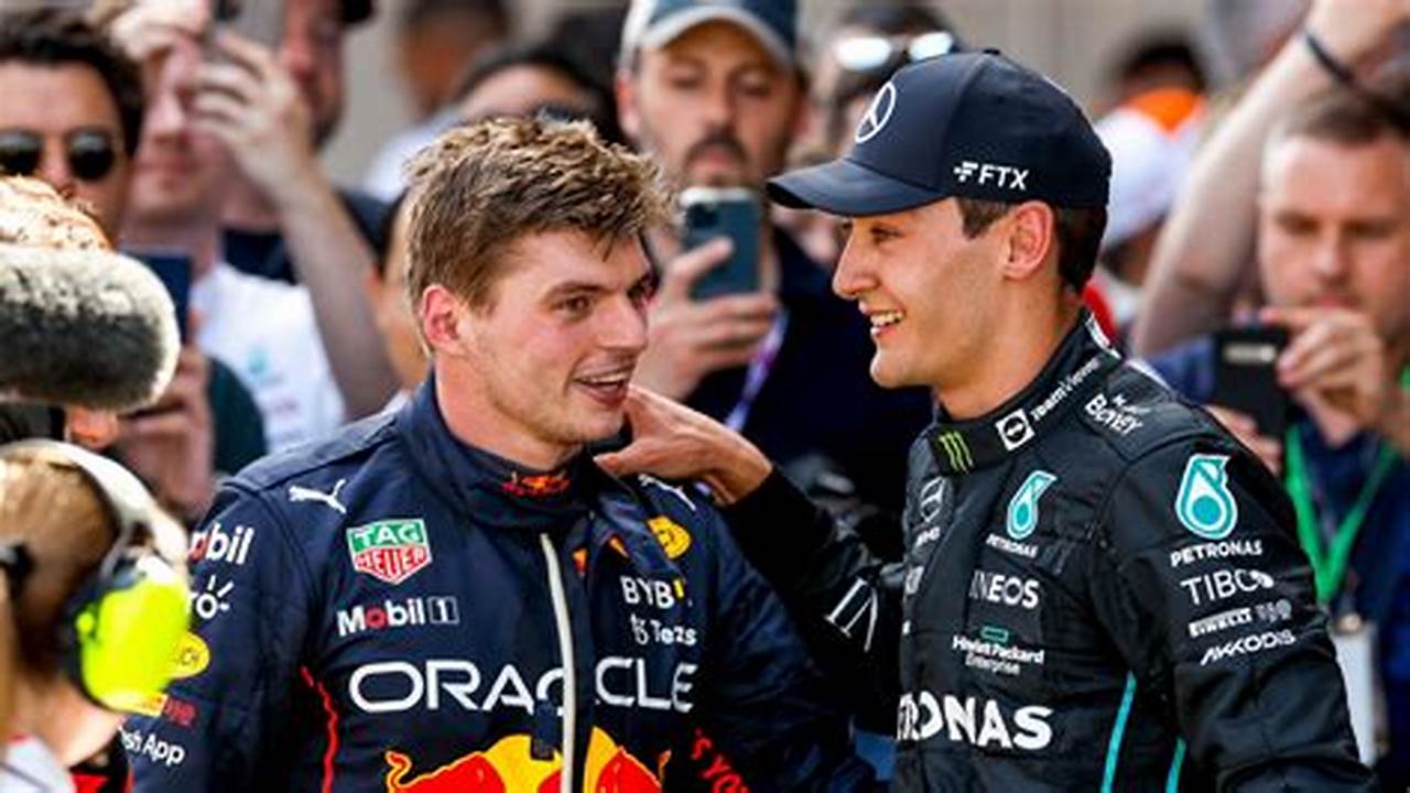 Max Verstappen Laughing At George Russell