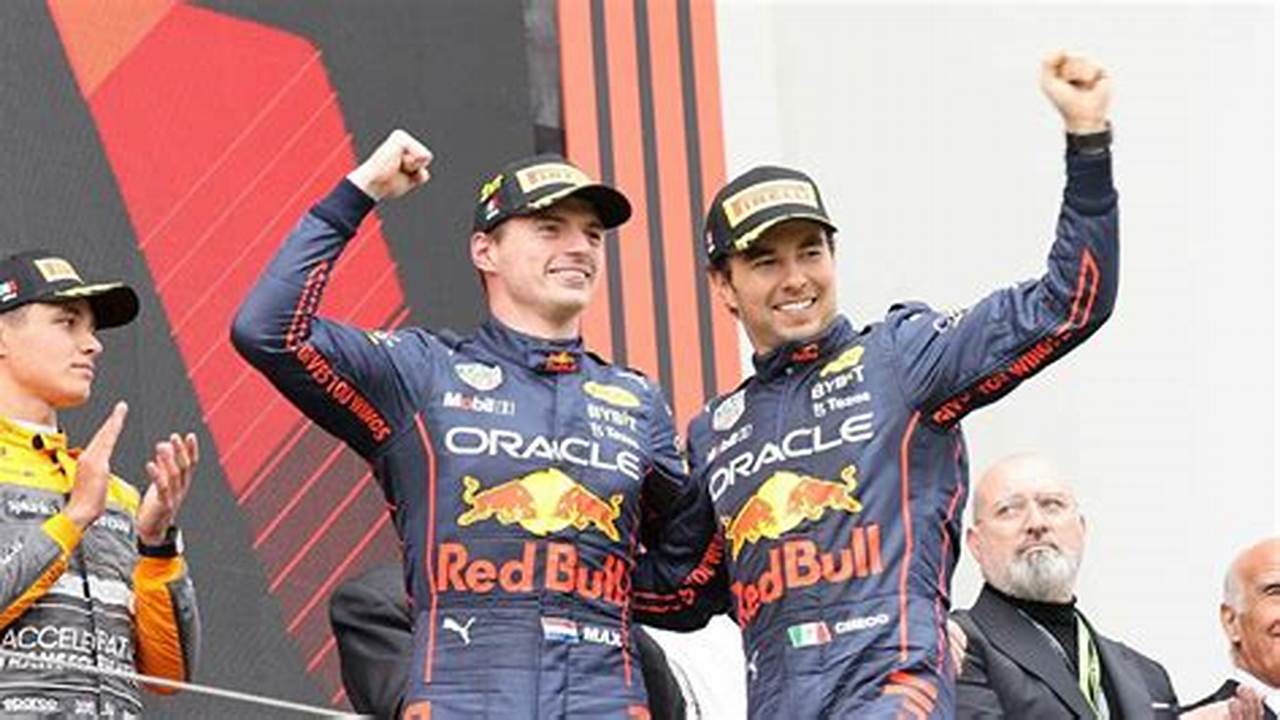 Max Verstappen Sergio Perez Monaco