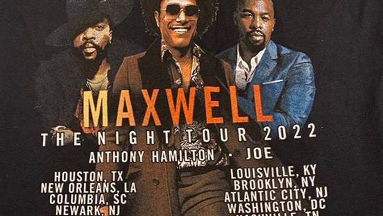 Maxwell Tour 2024 Election