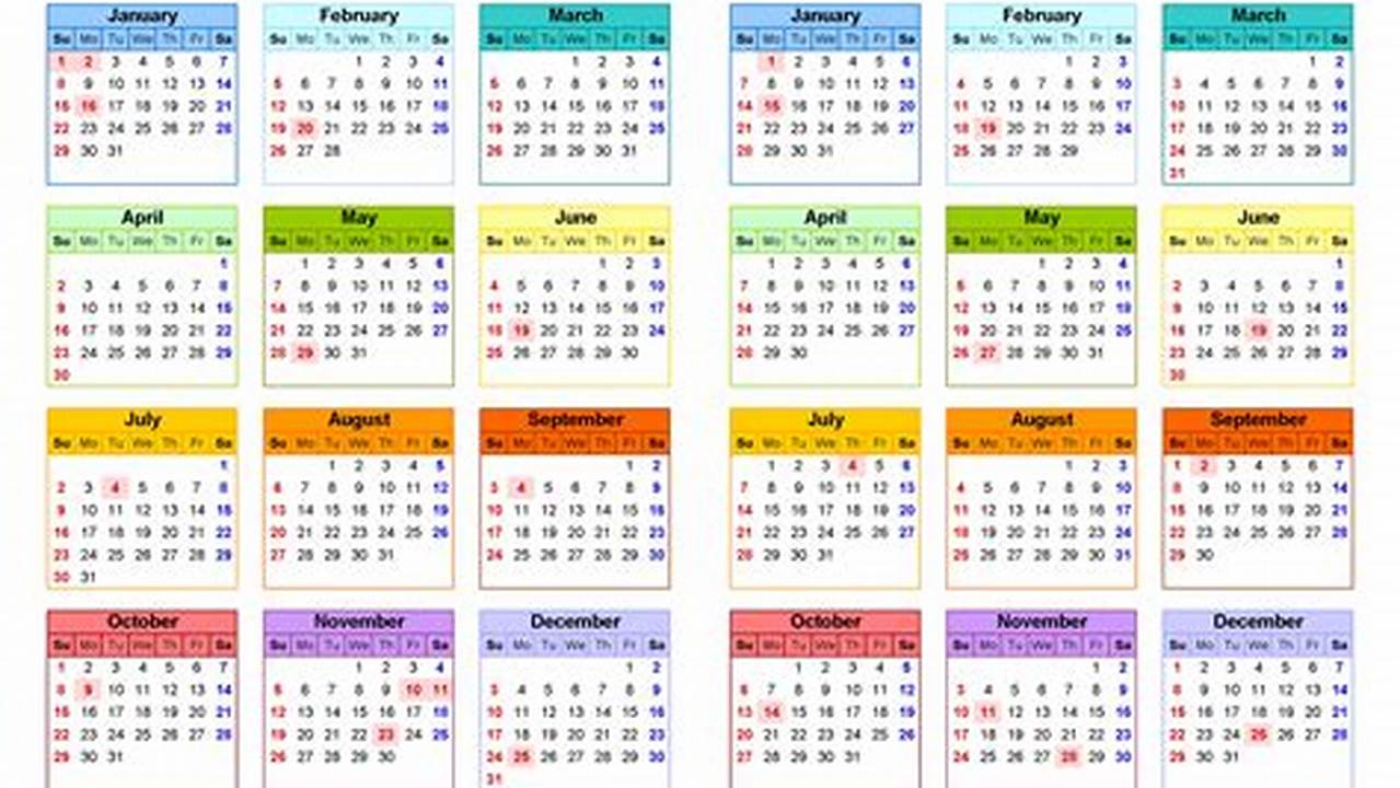 May 2023 To May 2024 Calendar Year