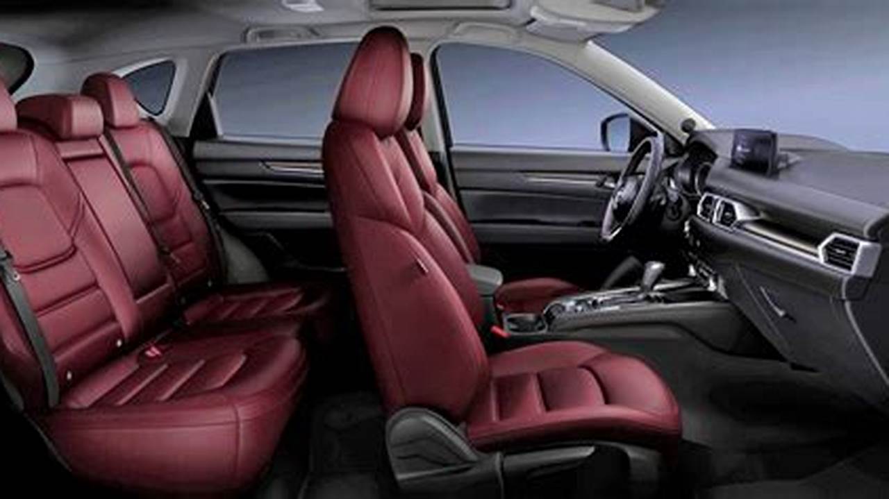 Mazda Cx-5 Carbon Edition 2024 Red Interior