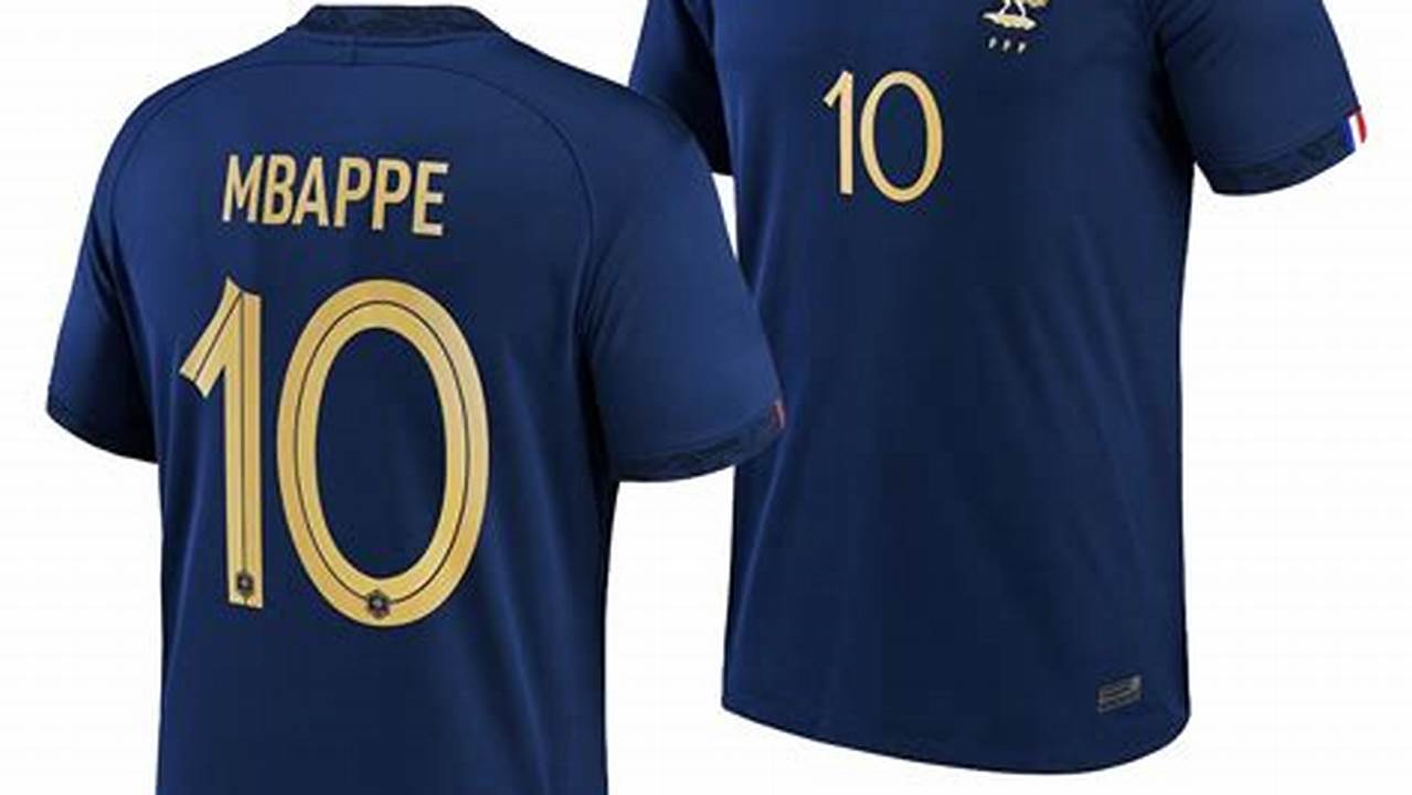 Mbappe France Authentic Jersey