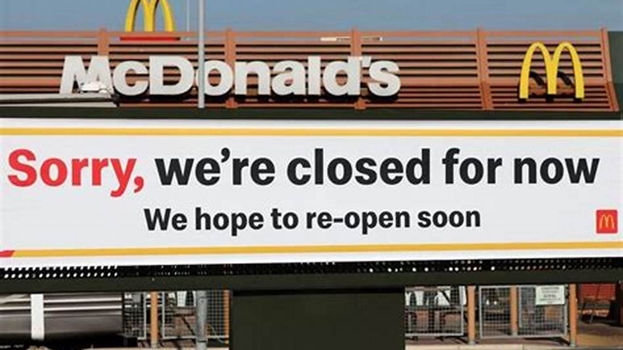Mcdonald'S Closing Down 2024
