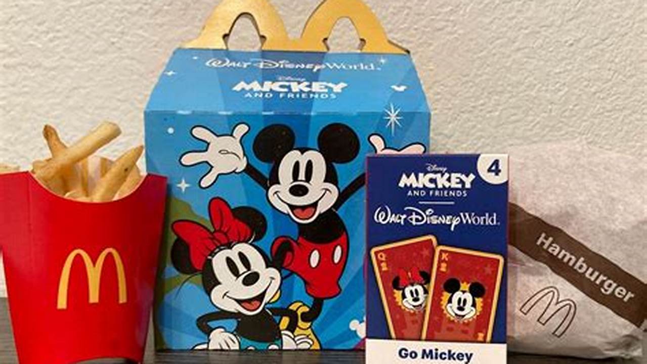 Mcdonald'S Happy Meal Mickey And Friends 2024
