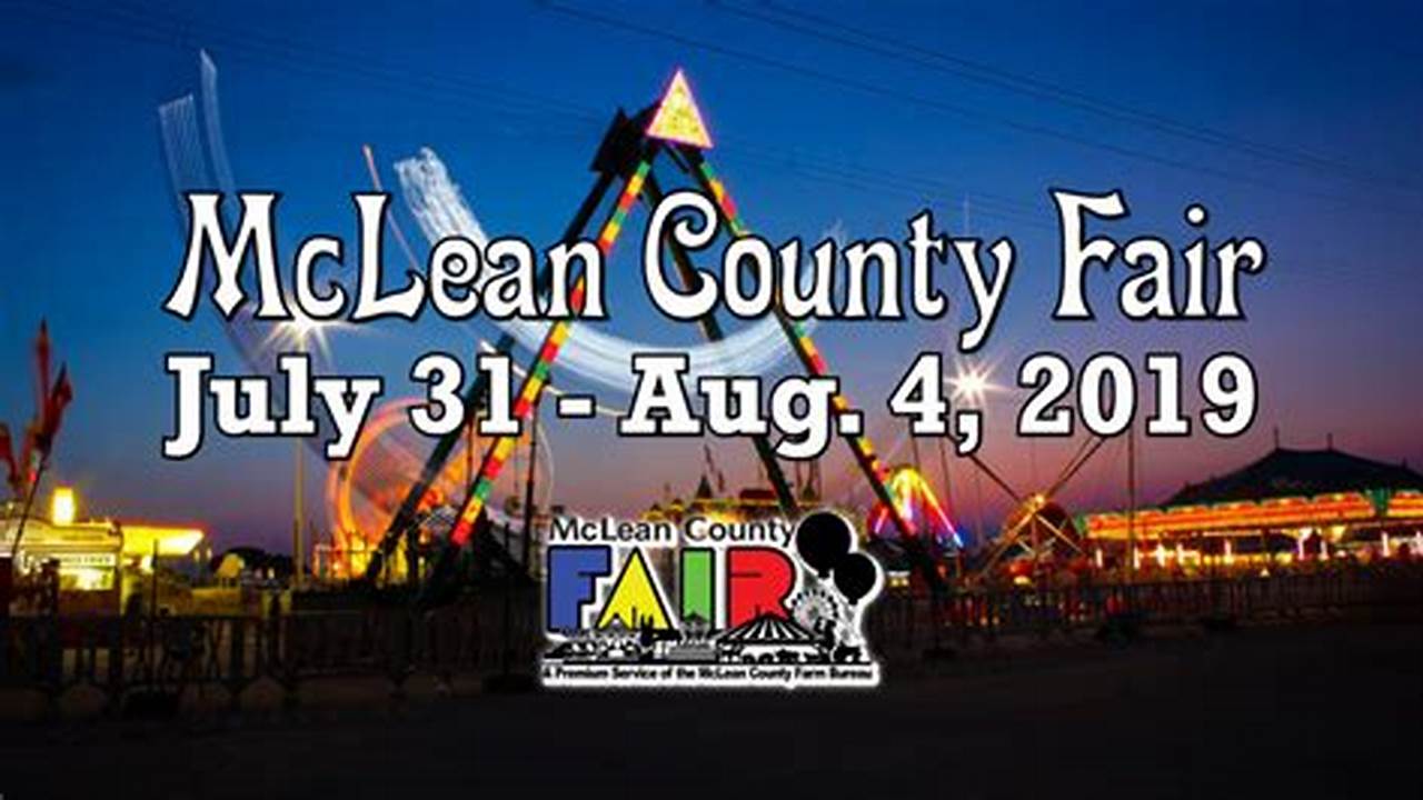 Mclean County Fair Book 2024