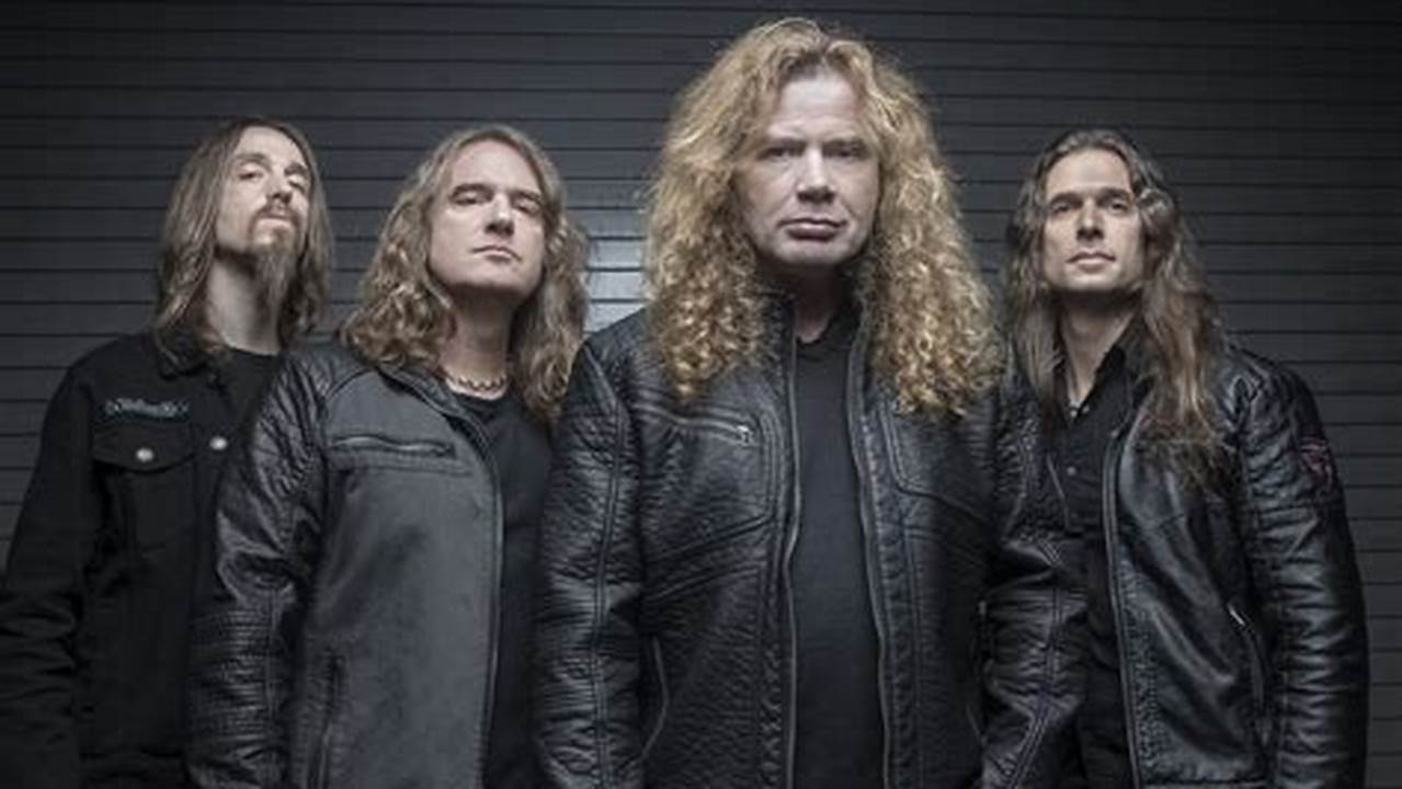 Megadeth Tour 2024 Us Cities