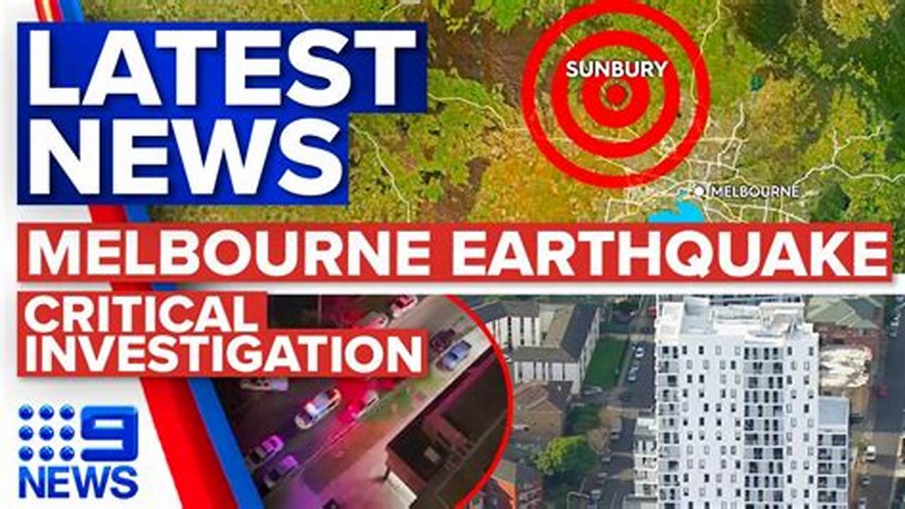 Melbourne Earthquake 2024