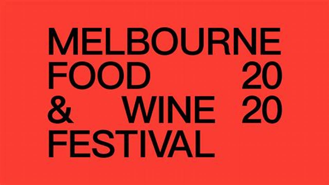 Melbourne Food And Wine Festival Logo