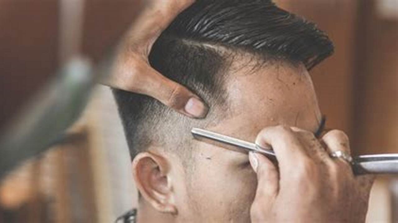 Memerlukan Keterampilan Memotong Khusus, Rambut Pria