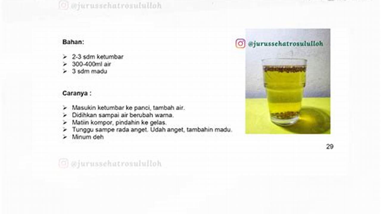 Menjaga Kesehatan Jantung, Resep