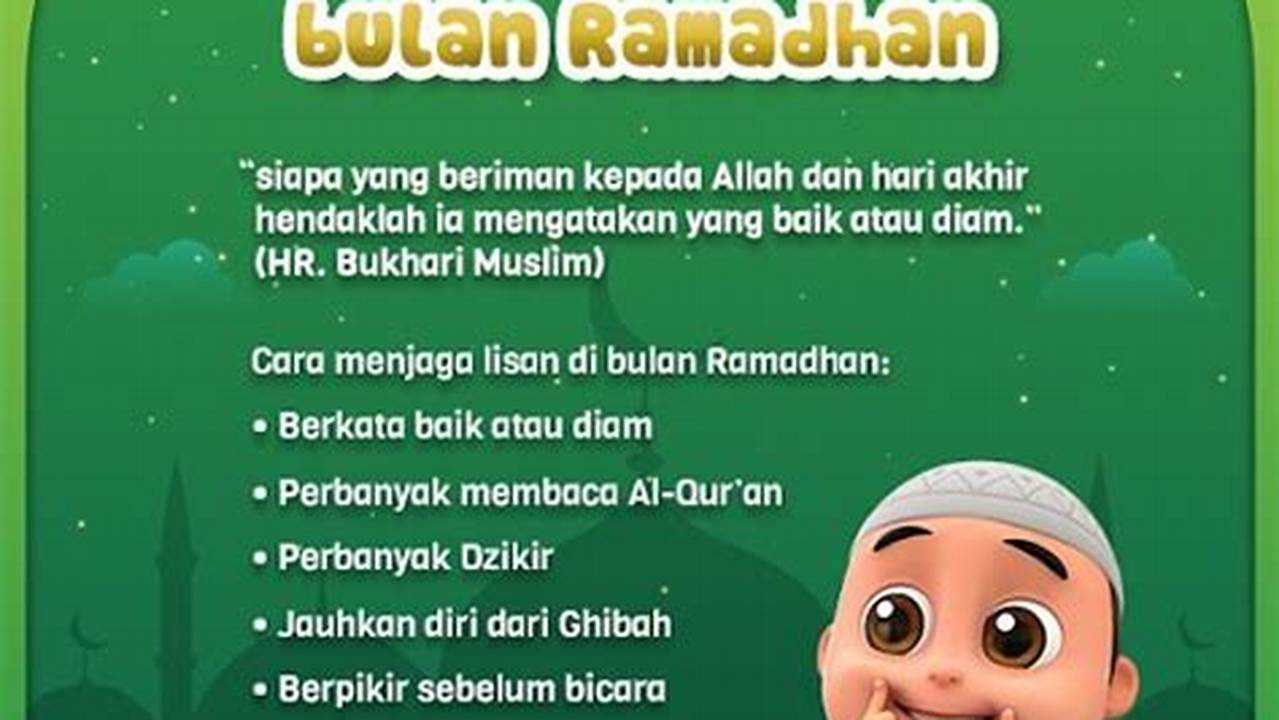 Menjaga Lisan, Ramadhan