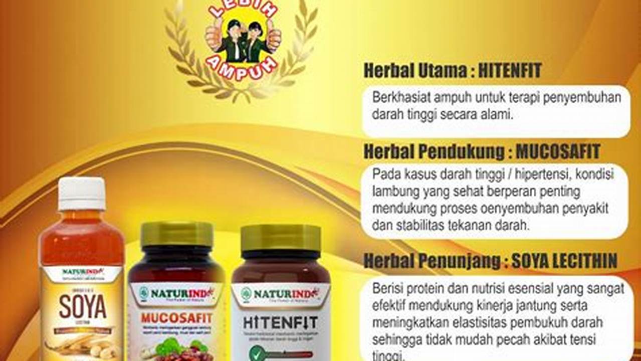 Menurunkan Tekanan Darah, Resep