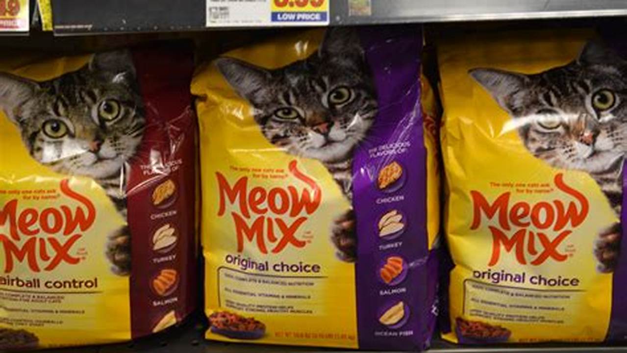 Meow Mix Cat Food Recall 2024