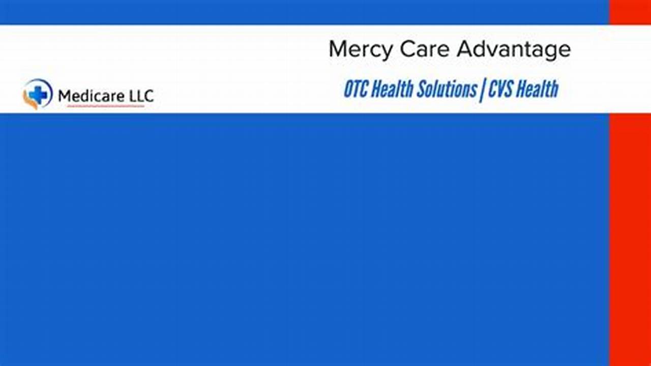 Mercy Care Advantage Otc 2024