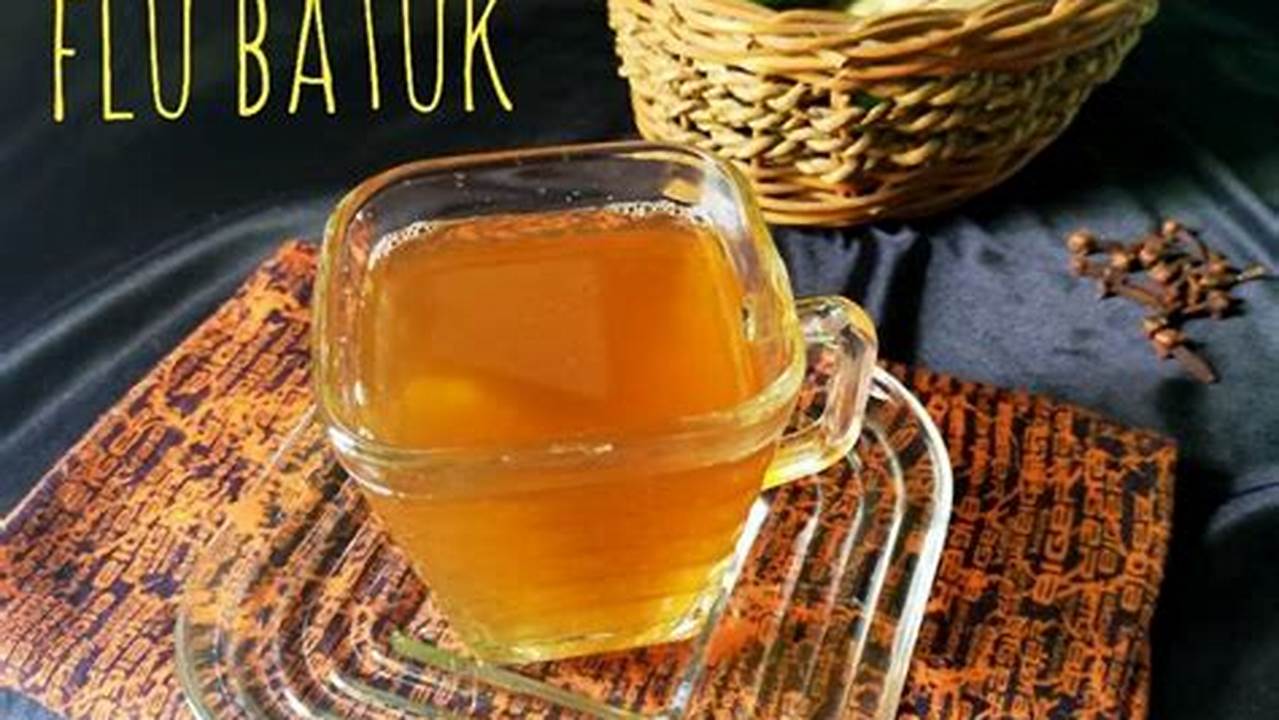 Meredakan Flu Dan Batuk, Resep4-10k