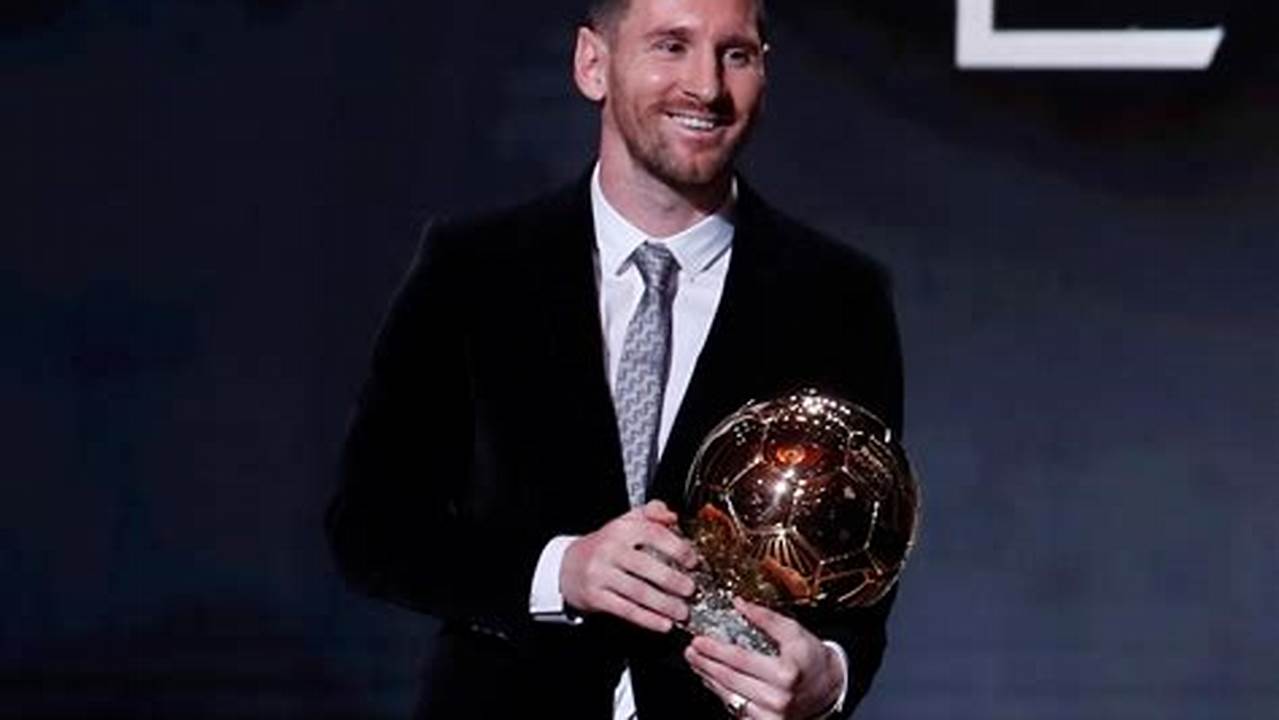 Messi Ballon D'Or Wallpaper 2024