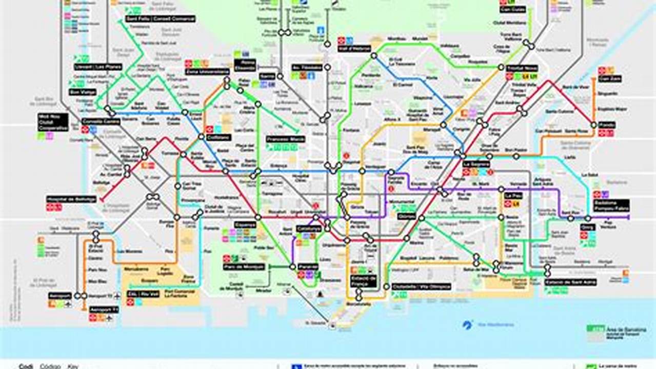 Metro Barcelona Mapa 2024