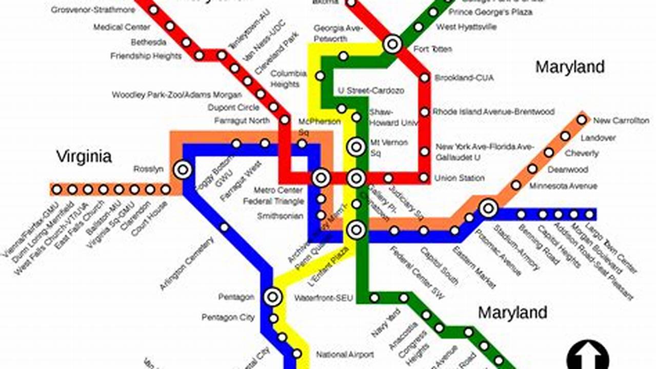 Metro Rail Map 2024